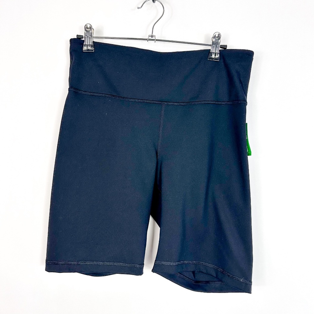 GapFit Black Recycled Power High Compression Bike Short